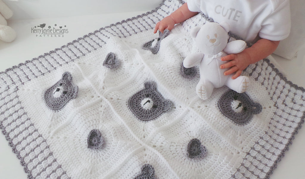 Bear sales baby blanket