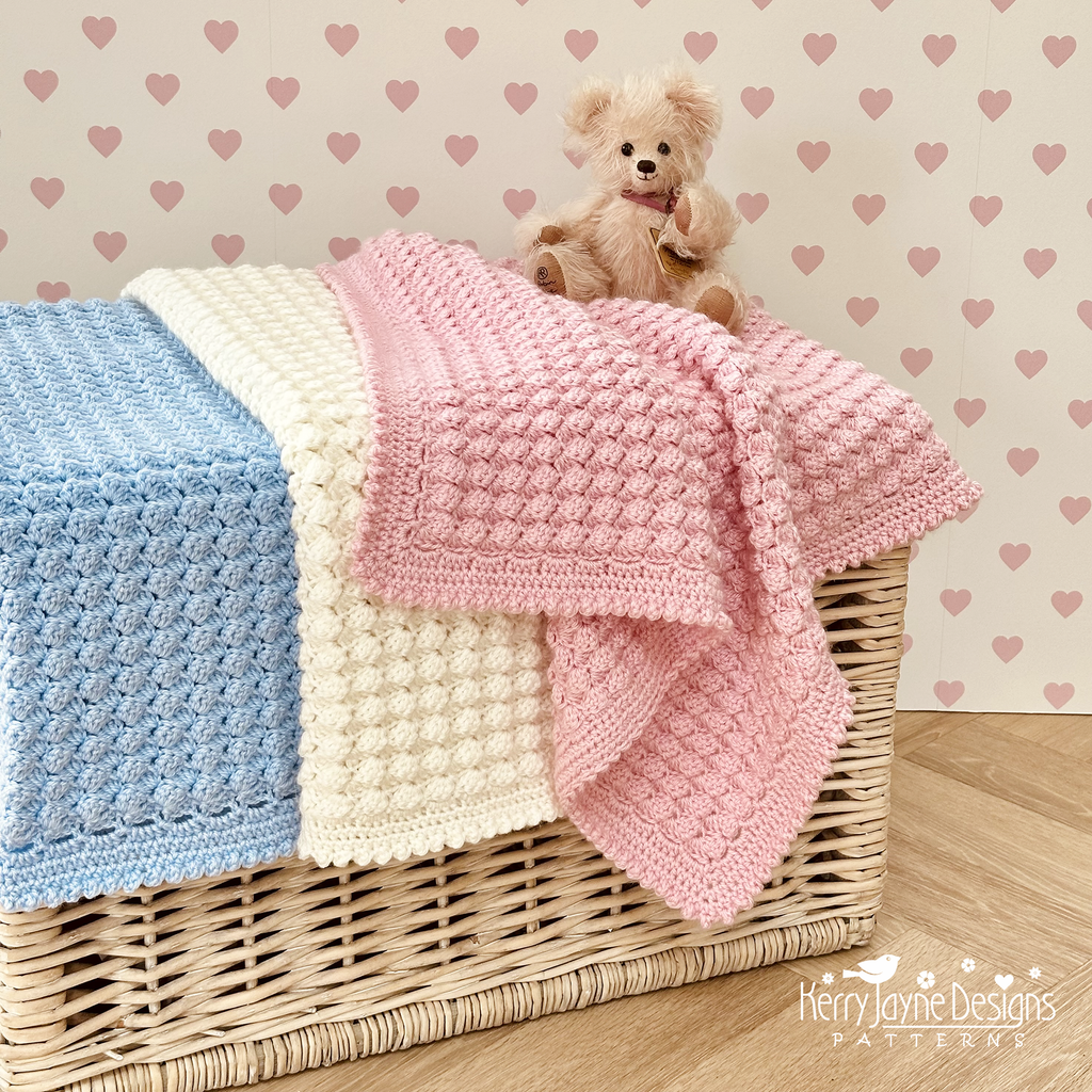 Bridgerton Blanket Crochet Pattern UK – Kerry Jayne Designs Ltd