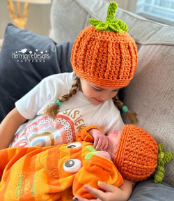 Pumpkin Hat crochet pattern 