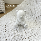 Bobble stitch baby blanket