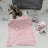 Pink Elephant blanket 