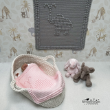 Elephant baby Blanket Pattern